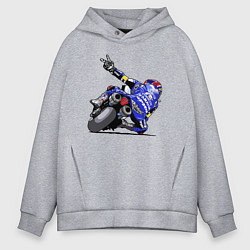 Мужское худи оверсайз Yamaha racing team Racer