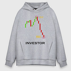 Мужское худи оверсайз Investor