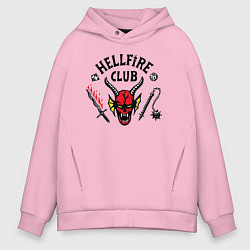 Мужское худи оверсайз Hellfire Club Stranger Things 4