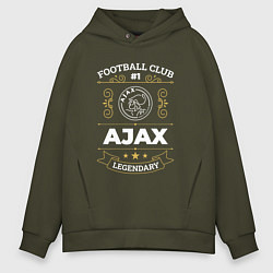 Мужское худи оверсайз Ajax: Football Club Number 1