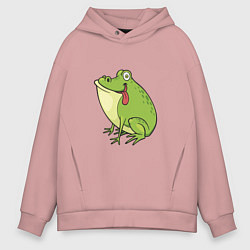 Мужское худи оверсайз Милый Лягушонок