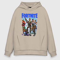 Мужское худи оверсайз FORTNITE ПЕРСОНАЖИ ИГРЫ