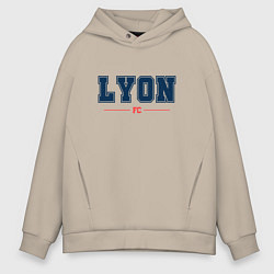 Мужское худи оверсайз Lyon FC Classic