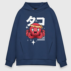 Мужское худи оверсайз Japanese octopus