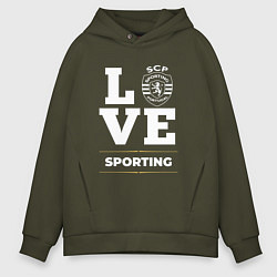 Мужское худи оверсайз Sporting Love Classic