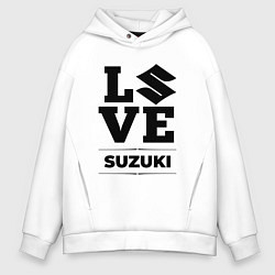 Мужское худи оверсайз Suzuki Love Classic