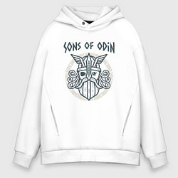 Мужское худи оверсайз Sons of Odin