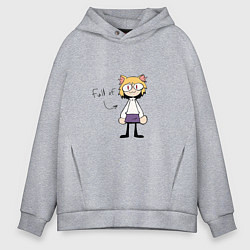 Мужское худи оверсайз Full of neco arc