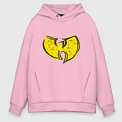 Толстовка оверсайз мужская Style Wu-Tang, цвет: светло-розовый