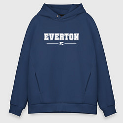 Мужское худи оверсайз Everton Football Club Классика