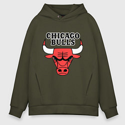 Мужское худи оверсайз Chicago Bulls