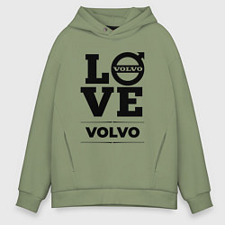 Мужское худи оверсайз Volvo Love Classic