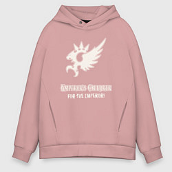 Мужское худи оверсайз Дети императора хаос винтаж лого