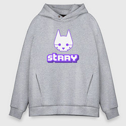 Мужское худи оверсайз Stray x Twitch