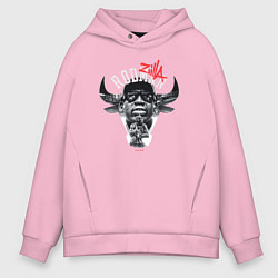 Мужское худи оверсайз Деннис Родман:ZILLA:Чикаго Буллз