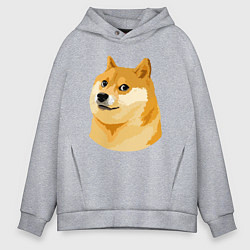 Мужское худи оверсайз Пёс Доге