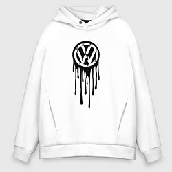 Мужское худи оверсайз Volkswagen - art logo