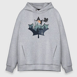 Мужское худи оверсайз Бездорожье