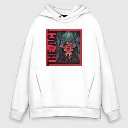 Толстовка оверсайз мужская The Devil wears prada - the act, цвет: белый