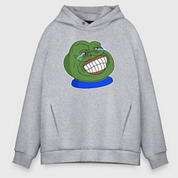Толстовка оверсайз мужская PepeLaugh, цвет: меланж