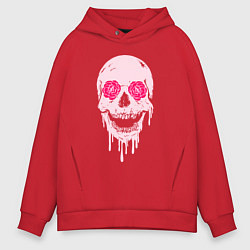 Мужское худи оверсайз Jolly skull