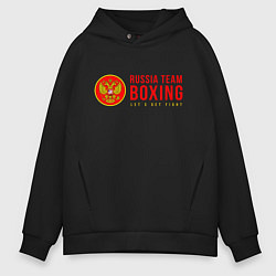 Мужское худи оверсайз Lets get boxing