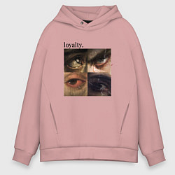 Мужское худи оверсайз Искусство и глаза