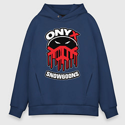 Мужское худи оверсайз Onyx - snowgoons