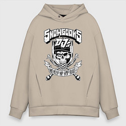 Мужское худи оверсайз Snowgoons Djs