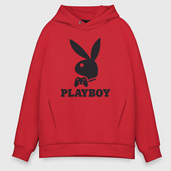 Мужское худи оверсайз Playboy - Игровой джостик