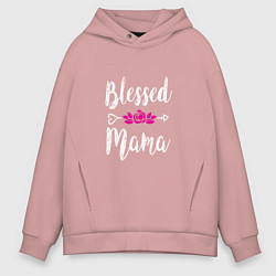 Мужское худи оверсайз Благословенная мама
