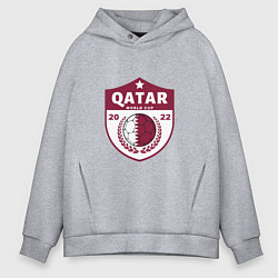 Мужское худи оверсайз Qatar - World Cup