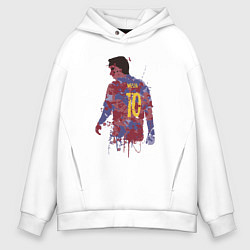 Мужское худи оверсайз Color Messi