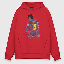 Мужское худи оверсайз Color Messi