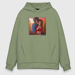 Мужское худи оверсайз Амала и Амрит КЗТ