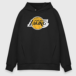 Толстовка оверсайз мужская Kobe Bryant laking, цвет: черный