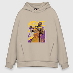 Толстовка оверсайз мужская Kobe champion, цвет: миндальный