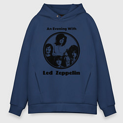 Мужское худи оверсайз Led Zeppelin retro