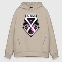 Мужское худи оверсайз Vigilo confido space