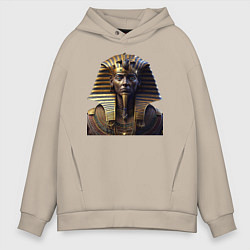 Толстовка оверсайз мужская Египетский фараон, цвет: миндальный
