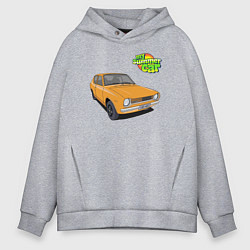 Мужское худи оверсайз My summer car yellow