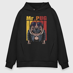 Мужское худи оверсайз Mr pug