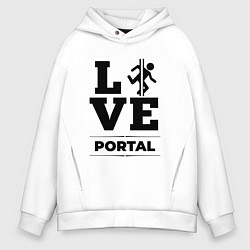Мужское худи оверсайз Portal love classic
