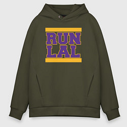 Мужское худи оверсайз Run Lakers