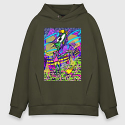 Мужское худи оверсайз Acid journey