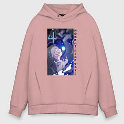 Мужское худи оверсайз Красотка Броня