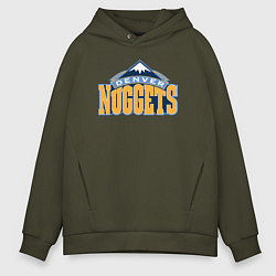 Мужское худи оверсайз Denver Nuggets