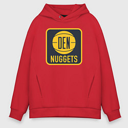 Мужское худи оверсайз Den Nuggets