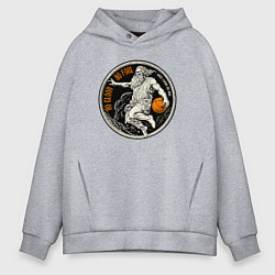 Мужское худи оверсайз Нет крови нет фола