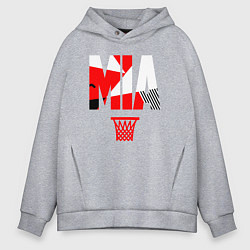 Мужское худи оверсайз Miami buckets